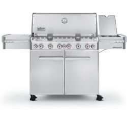 Weber Summit S-670 Gas Grill with 6 Burners and Rotisserie System - 74.1"