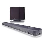 LG SJ9 Sound Bar System 10 Bit Video Optimized - 5.1.2 Channel - 500W RMS - Wireless