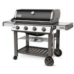 Weber Genesis II E-410 Natural Gas Grill with 4 Burners - Black