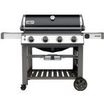 Weber Genesis II SE-410 Natural Gas Outdoor Grill with 4 Burners - Black
