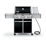 Weber Summit E-470 Gas Grill with 4 Burners and Rotisserie System - 66"