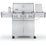 Weber Summit S-470 Gas Grill with 4 Burners and Rotisserie System - 66"