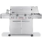 Weber Summit S-670 Gas Grill with 6 Burners and Rotisserie System - Stainless Steel - 74.1"